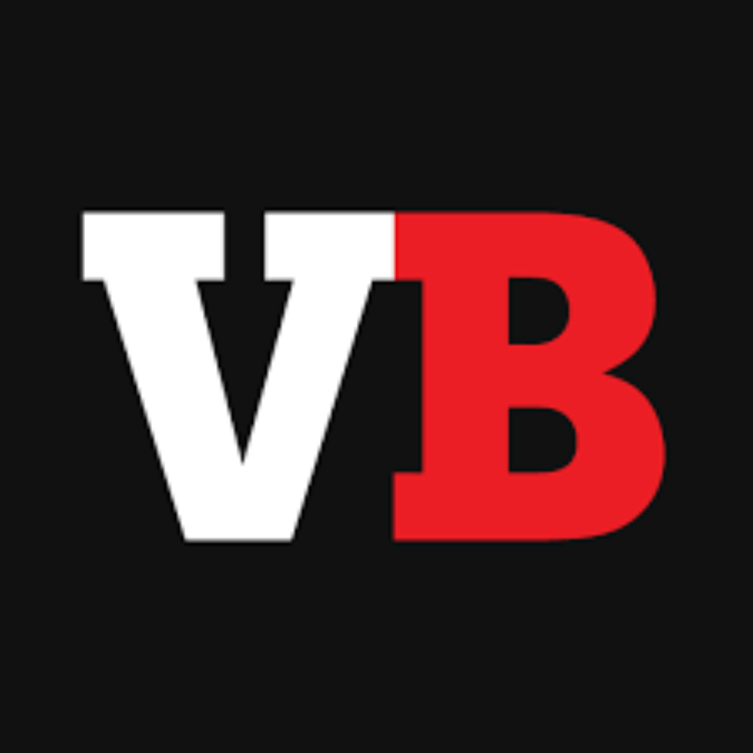 VentureBeat's logo features modern, sans-serif lettering in red and white, symbolizing its emphasis on the latest in tech innovation, startups, and venture capital news.