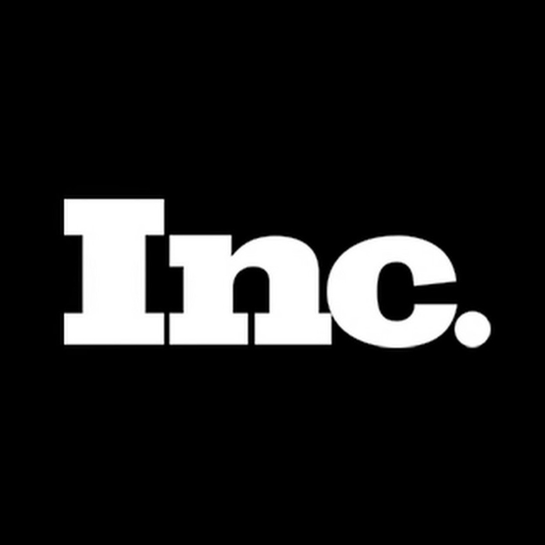 The Inc. logo is straightforward and bold, with "Inc." in a large, blocky, sans-serif font, in black and white, representing its focus on small businesses, startups, and entrepreneurship.