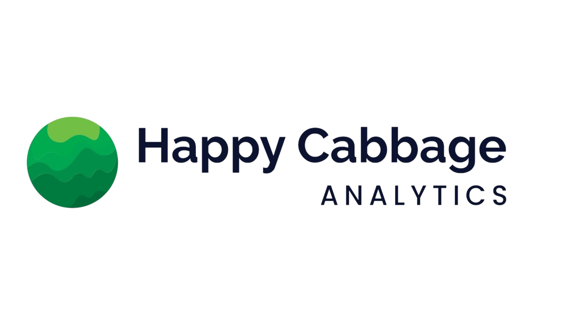 Happy Cabbage Analytics Logo: green & black. Happy Cabbage Analytics  is one of Meadow's trusted API partners. 
