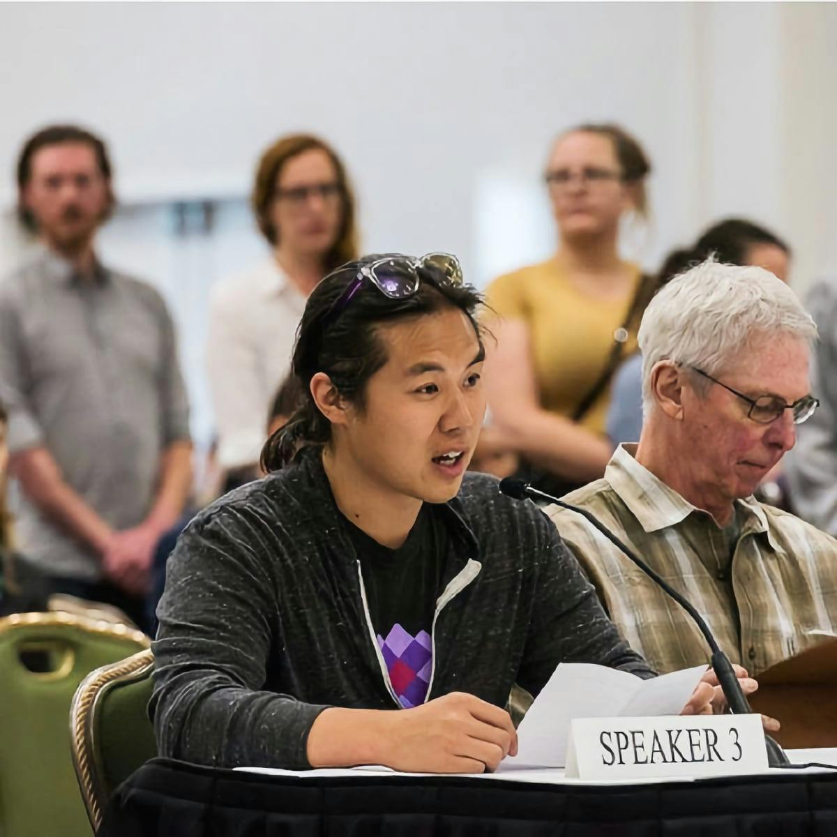 Meadow CEO David Hua testifies to California regulators about about cannabis policy