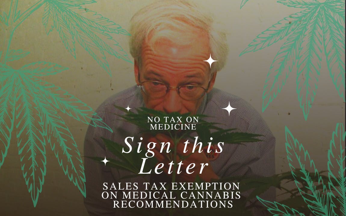 Dennis Peron medical cannabis should not be taxed, Meadow's No Tax on Medical Cannabis advocacy