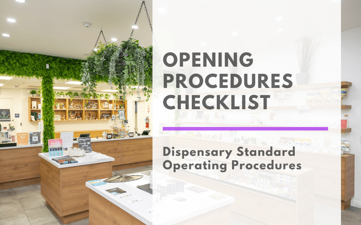Follow these best practices and SOPs for opening a cannabis retail dispensary efficiently with Meadow point of sale system