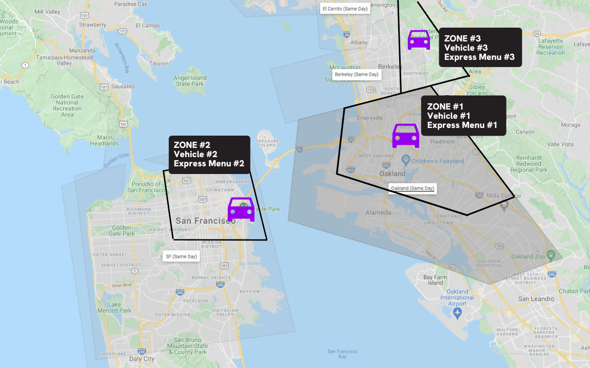 Ice cream truck style cannabis delivery software for dispensaries