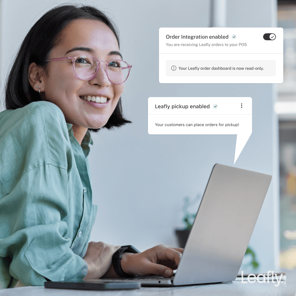 The integration between Leafly and Meadow enables dispensaries to automatically receive online orders directly into their Meadow POS. With real-time syncing, the Leafly dashboard becomes read-only, reducing manual entry errors and improving efficiency. Dispensaries can trust that every Leafly pickup order is reflected in their system without delay, enhancing the customer experience and operational accuracy.
