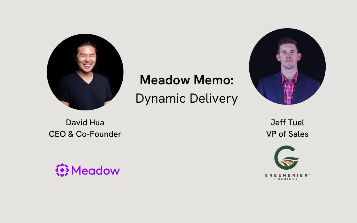 Meadow and Cannable speak about using ice cream truck style cannabis delivery software to make deliveries faster in California. 