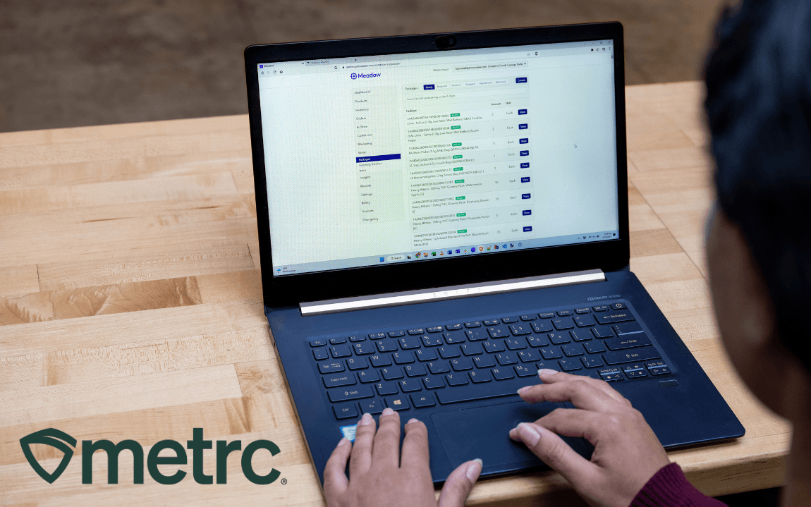 A way for products to go through the supply chain without the need to relabel them - just apply a single label at the point of production and it will follow that product through its life inside and outside of Metrc.