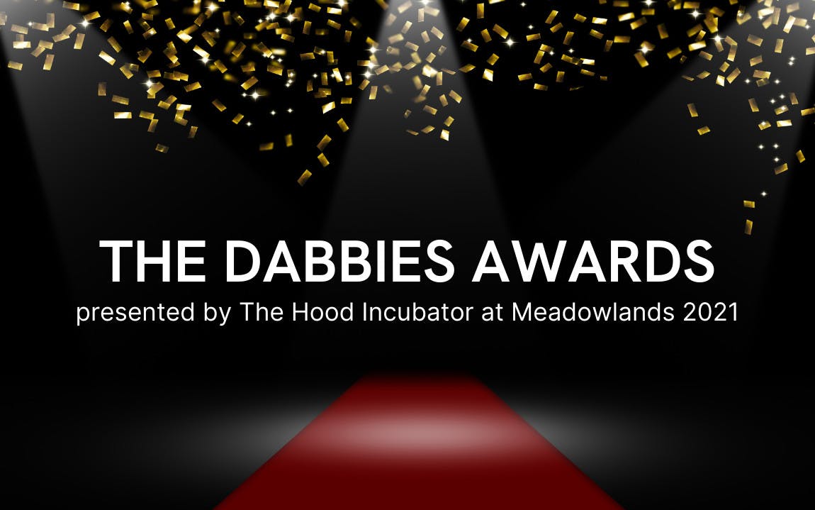 The Dabbies Awards from The Hood Incubator during the Meadowlands 2021 leadership summit