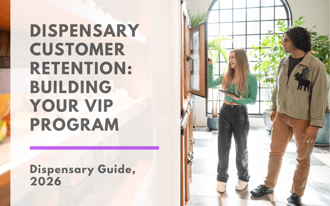 Take better care of your VIP dispensary customers blog banner image depicting B-Real signing autographs in a cannabis retail store.
